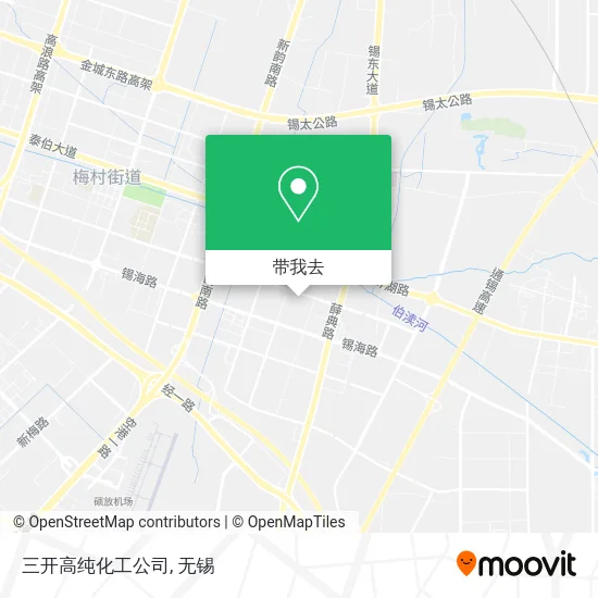 三开高纯化工公司地图