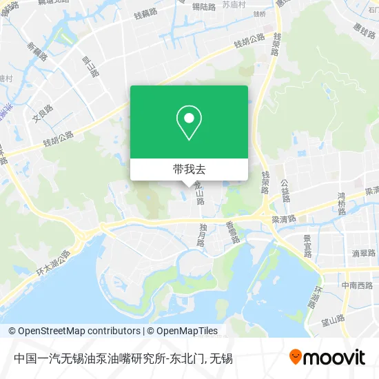中国一汽无锡油泵油嘴研究所-东北门地图