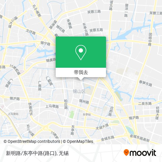 新明路/东亭中路(路口)地图