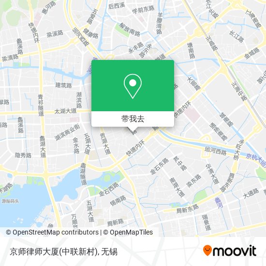京师律师大厦(中联新村)地图