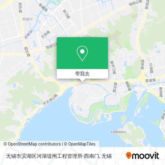 无锡市滨湖区河湖堤闸工程管理所-西南门地图