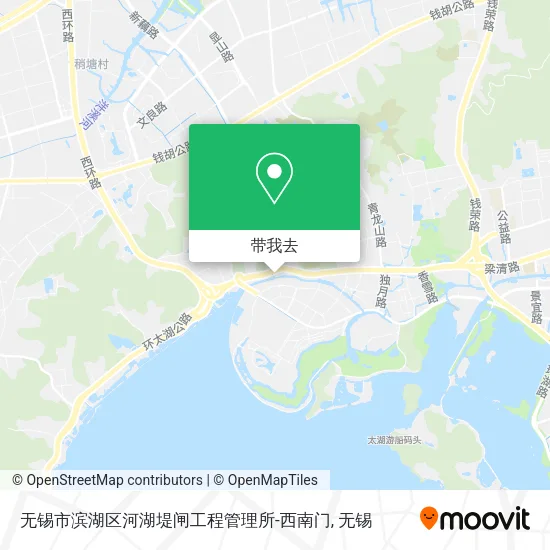 无锡市滨湖区河湖堤闸工程管理所-西南门地图