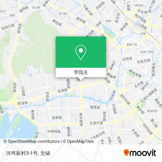 河埒新村3-1号地图