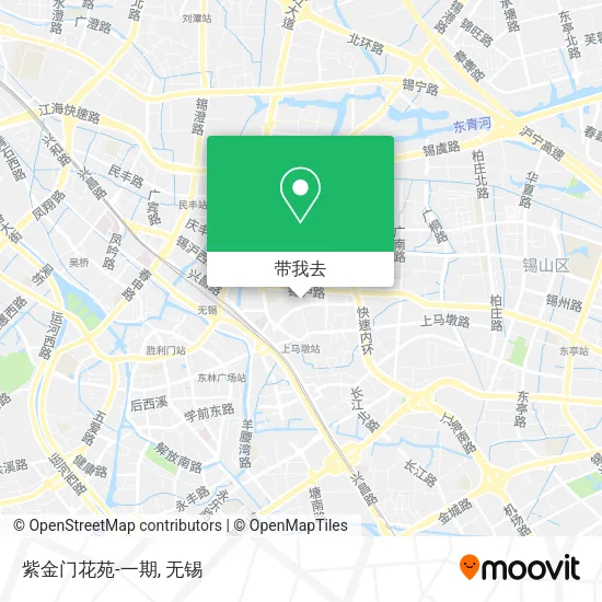 紫金门花苑-一期地图
