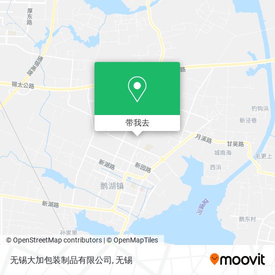 无锡大加包装制品有限公司地图