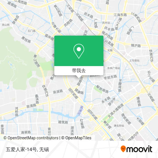 五爱人家-14号地图