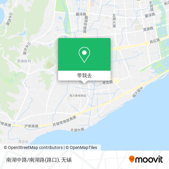 南湖中路/南湖路(路口)地图