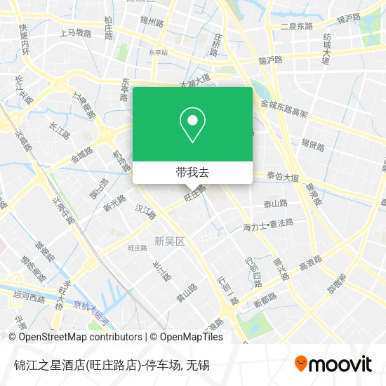 锦江之星酒店(旺庄路店)-停车场地图