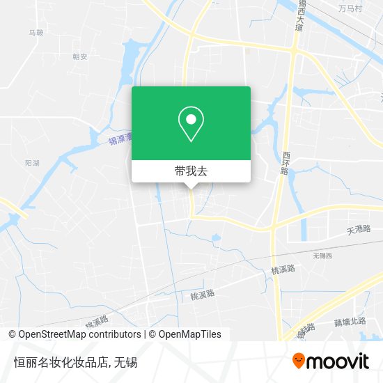 恒丽名妆化妆品店地图