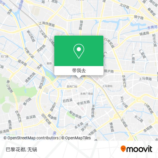 巴黎花都地图
