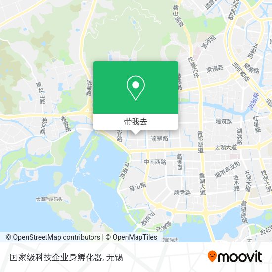 国家级科技企业身孵化器地图