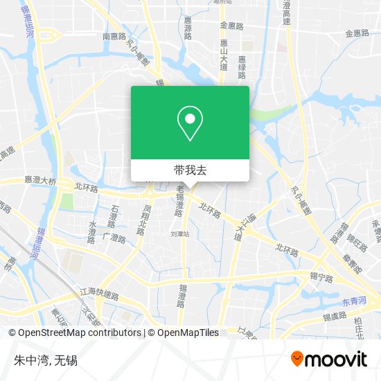 朱中湾地图
