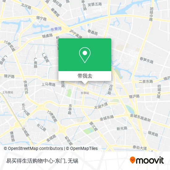易买得生活购物中心-东门地图