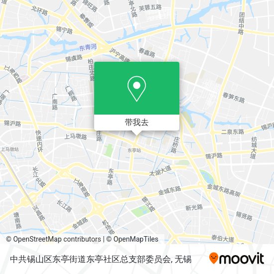 中共锡山区东亭街道东亭社区总支部委员会地图