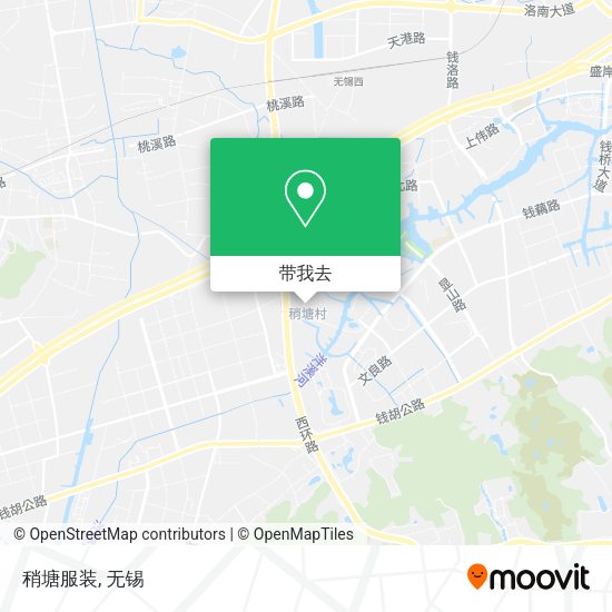 稍塘服装地图