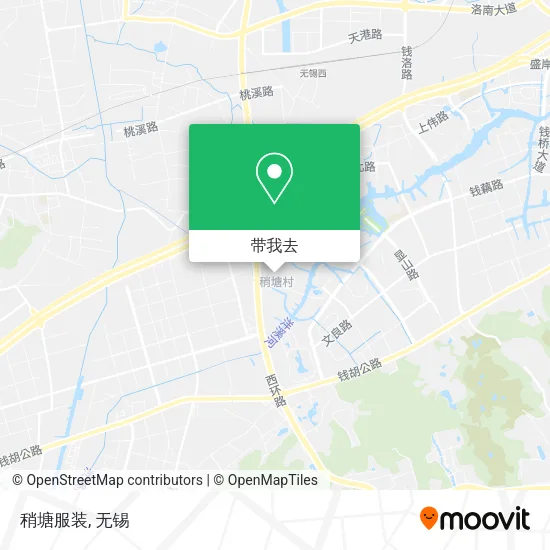 稍塘服装地图