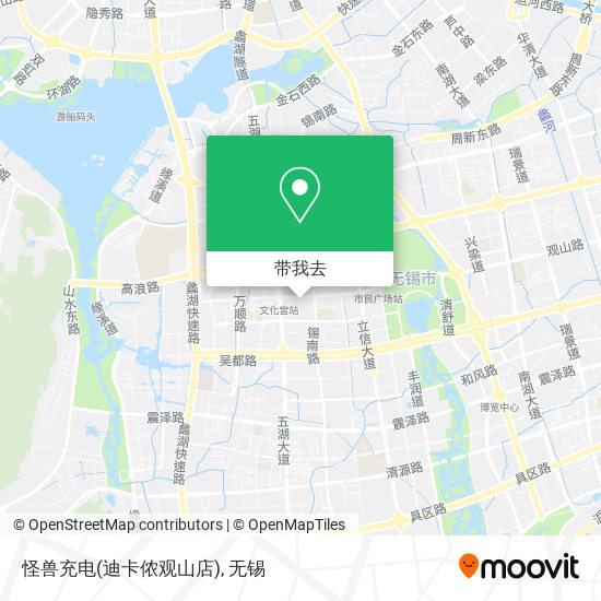 怪兽充电(迪卡侬观山店)地图