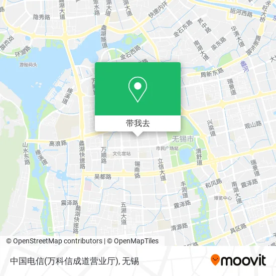 中国电信(万科信成道营业厅)地图