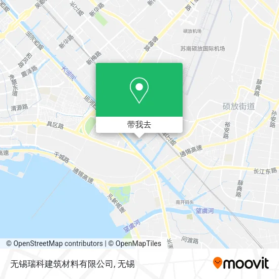 无锡瑞科建筑材料有限公司地图