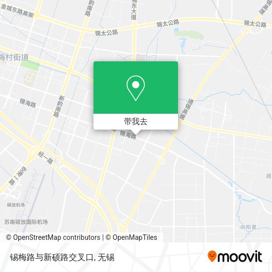 锡梅路与新硕路交叉口地图