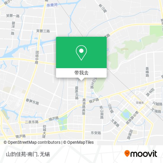 山韵佳苑-南门地图