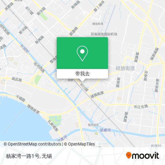 杨家湾一路1号地图