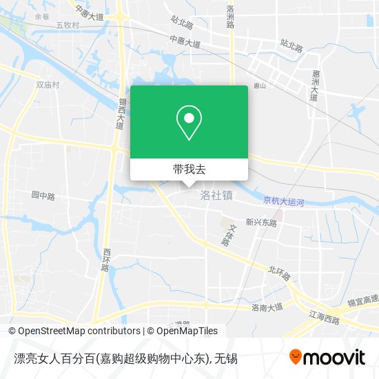 漂亮女人百分百(嘉购超级购物中心东)地图
