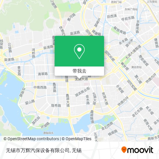 无锡市万辉汽保设备有限公司地图
