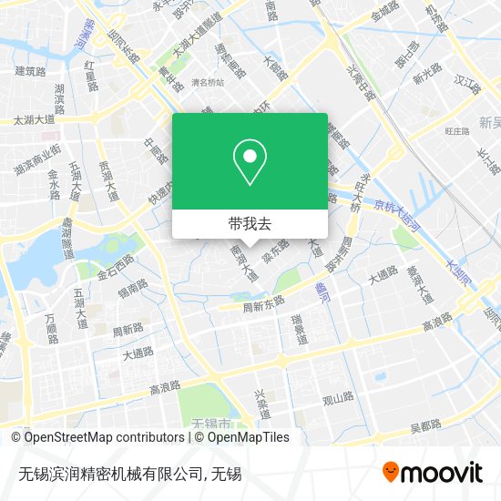 无锡滨润精密机械有限公司地图