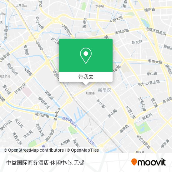 中益国际商务酒店-休闲中心地图