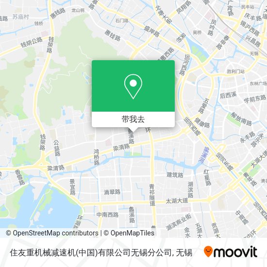 住友重机械减速机(中国)有限公司无锡分公司地图
