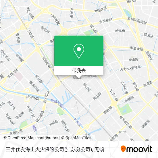 三井住友海上火灾保险公司(江苏分公司)地图