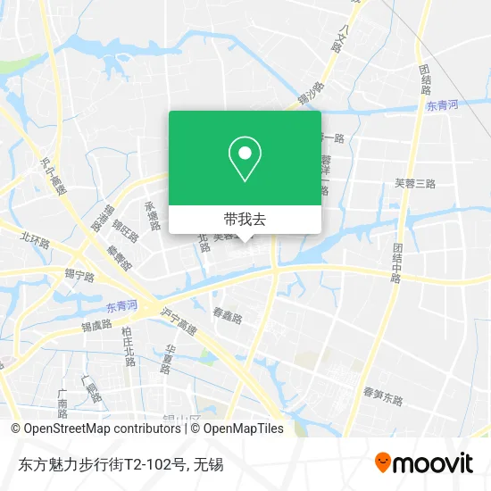东方魅力步行街T2-102号地图