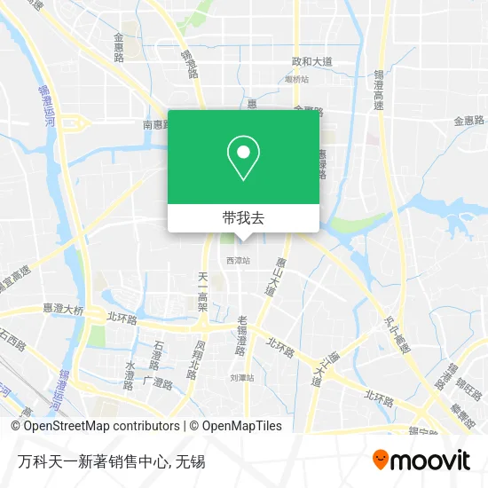 万科天一新著销售中心地图