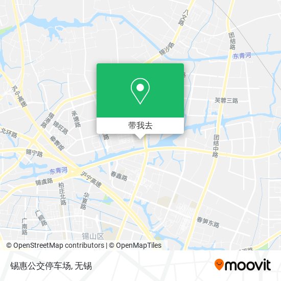 锡惠公交停车场地图