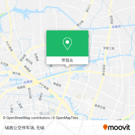 锡惠公交停车场地图