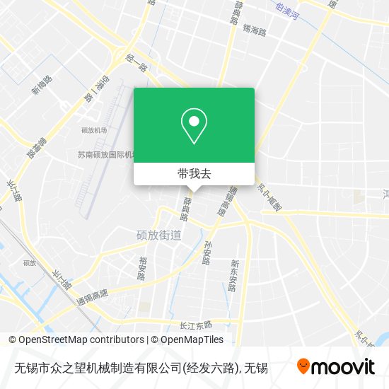无锡市众之望机械制造有限公司(经发六路)地图
