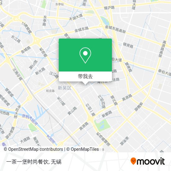 一茶一堡时尚餐饮地图
