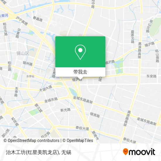 治木工坊(红星美凯龙店)地图