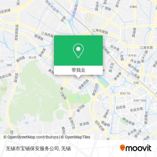 无锡市宝锡保安服务公司地图