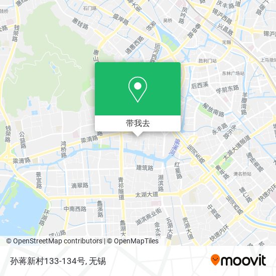 孙蒋新村133-134号地图