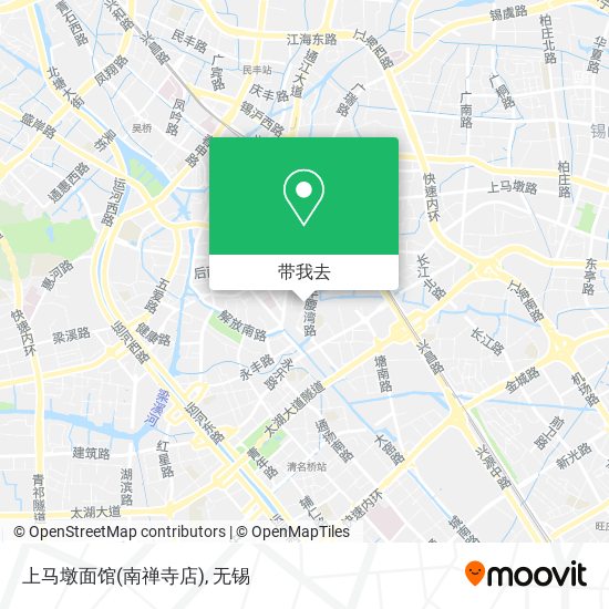 上马墩面馆(南禅寺店)地图