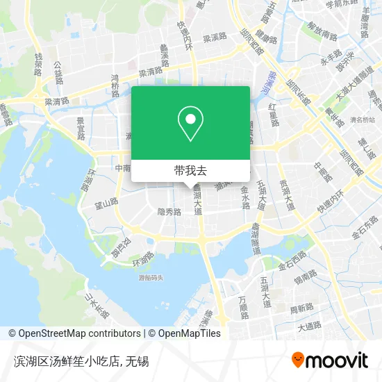 滨湖区汤鲜笙小吃店地图