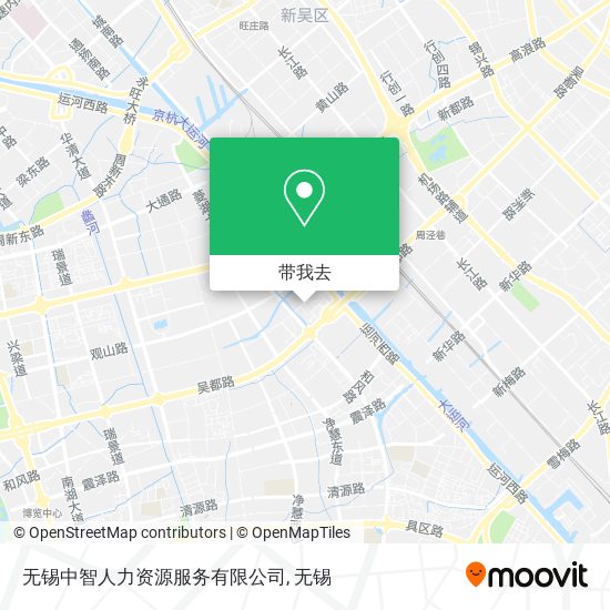 无锡中智人力资源服务有限公司地图