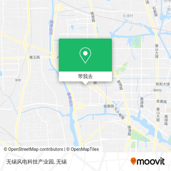 无锡风电科技产业园地图