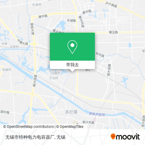 无锡市特种电力电容器厂地图