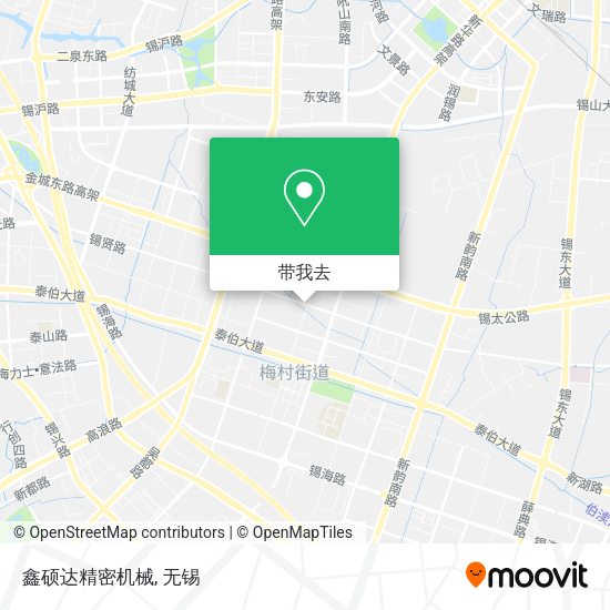 鑫硕达精密机械地图
