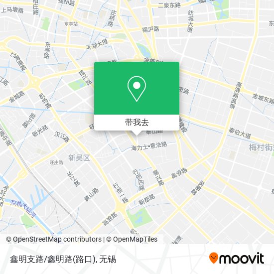 鑫明支路/鑫明路(路口)地图