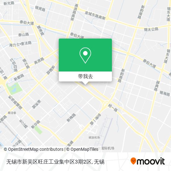 无锡市新吴区旺庄工业集中区3期2区地图