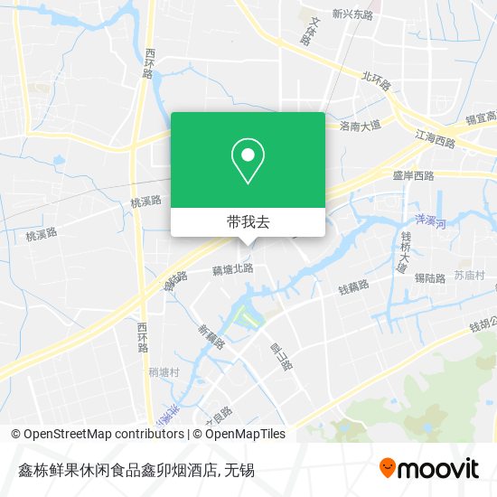 鑫栋鲜果休闲食品鑫卯烟酒店地图